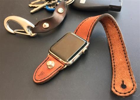 leather iphone watch bands|apple watch bands leather women.